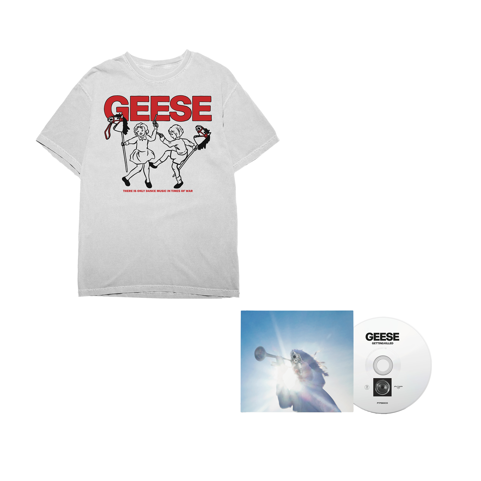 Getting Killed | CD & War T-Shirt Bundle