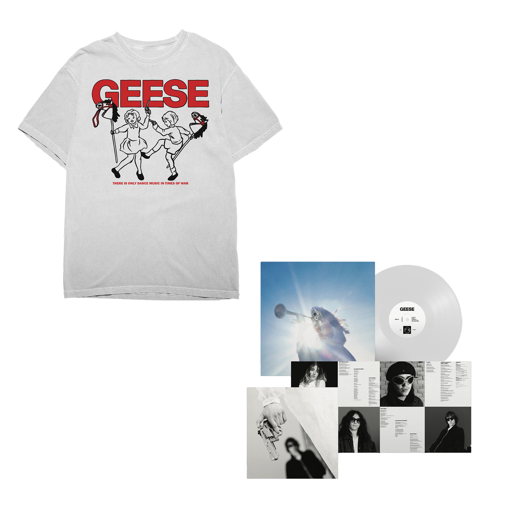 Getting Killed | Vinyl & War T-Shirt Bundle
